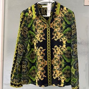 Alice and Olivia silk blouse